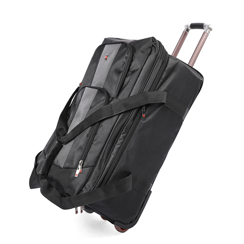 Foldable Rolling Luggage Bag - Tas Troli Bagasi Bergulir Kapasitas Besar