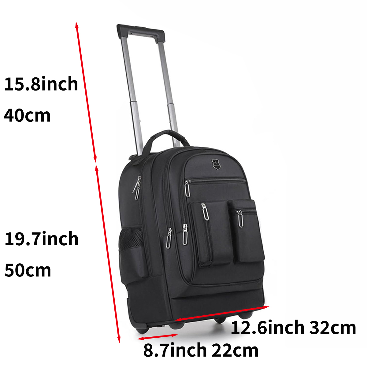 Ransel Beroda, Ransel Laptop 2 - Foldable Rolling Luggage Bag ulasan dan harga