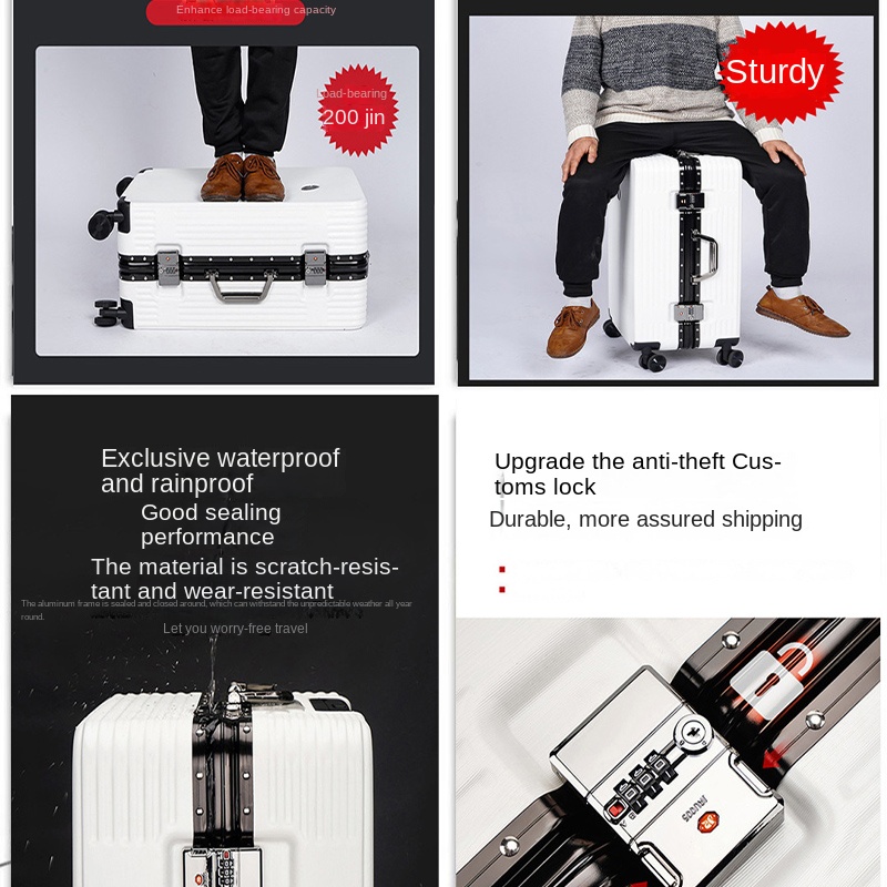 Koper Berbingkai Aluminium unt - Aluminum Frame Carry On Luggage ulasan dan harga