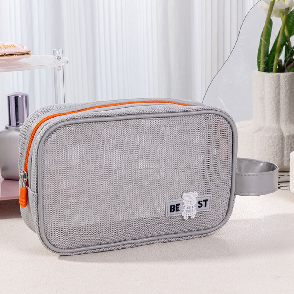 Tas Rias Berbahan Jaring yang  - Cosmetic Bags ulasan dan harga