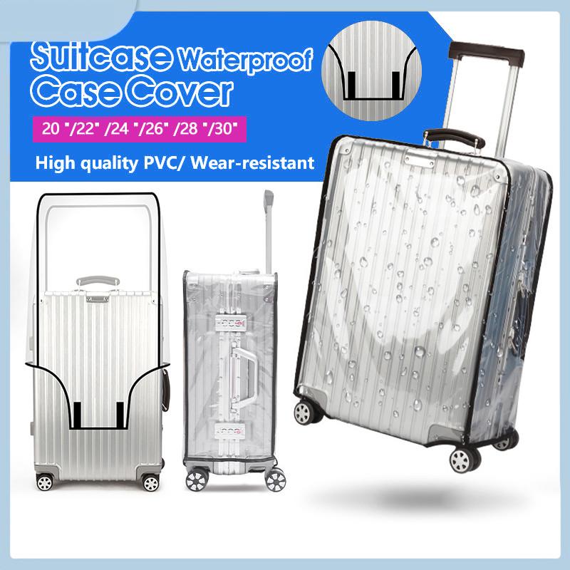 Penutup Koper Transparan 2027  - Luggage Protective Cover Transparent ulasan dan harga