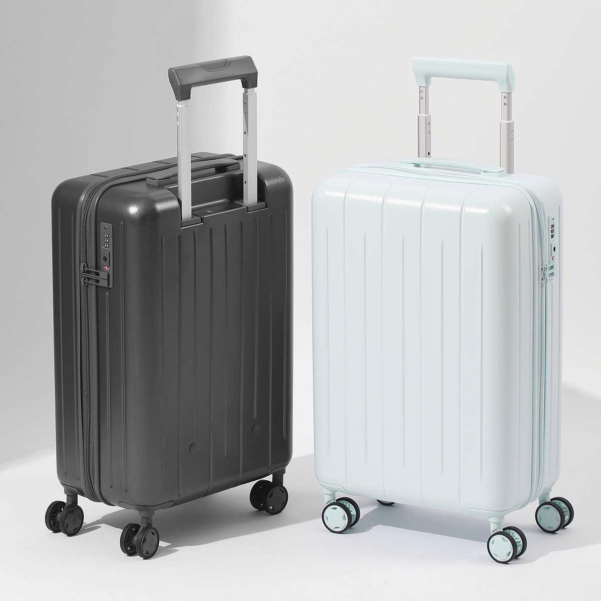 Koper Keras PC 20 Inci dengan  - Spinner Wheel Rolling Suitcase 20 Inch ulasan dan harga