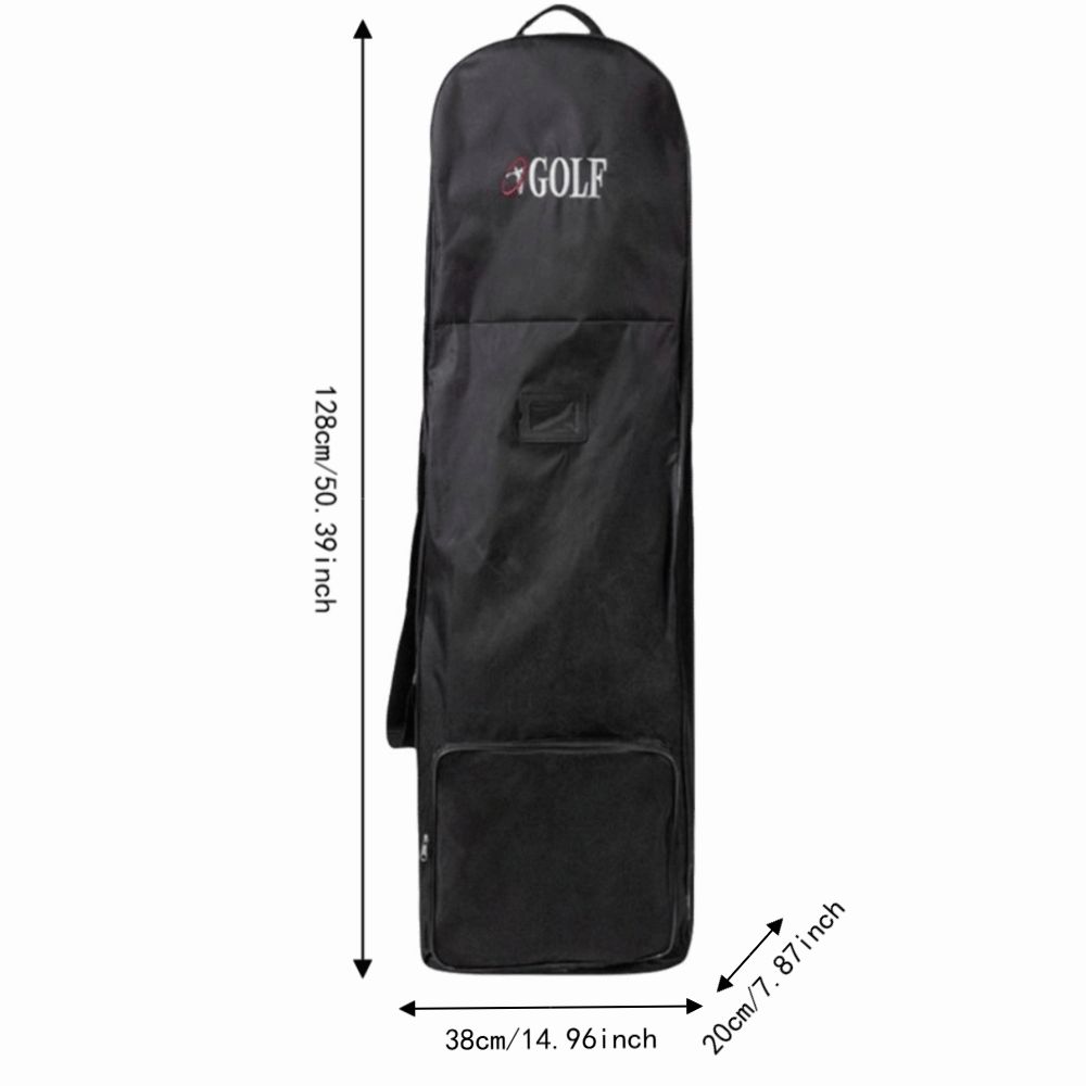 Tas Golf Hitam yang Dapat Dili - Foldable Rolling Luggage Bag ulasan dan harga
