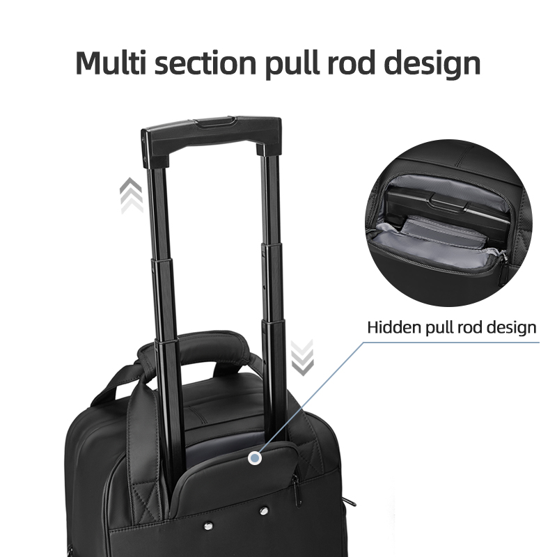Tas Ransel Bisnis Beroda untuk - Foldable Rolling Luggage Bag ulasan dan harga