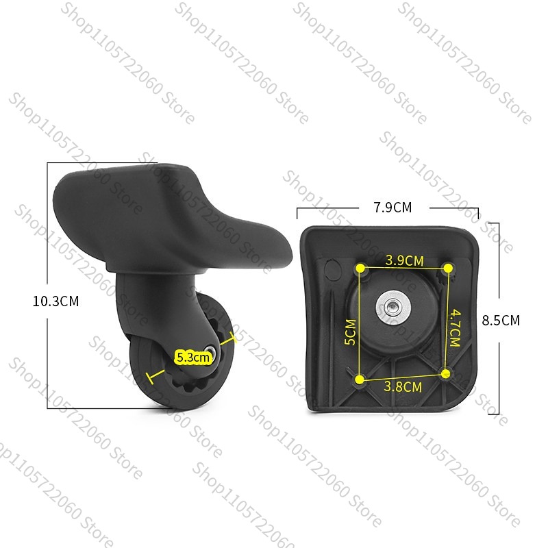 Untuk BW042 #   Roda Pengganti - Silent Replacement Luggage Wheels ulasan dan harga