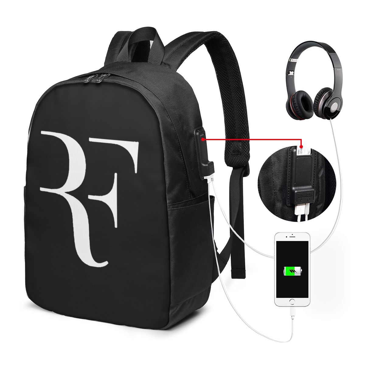 Roger Federer Tas Ransel Trave - Backpacks ulasan dan harga
